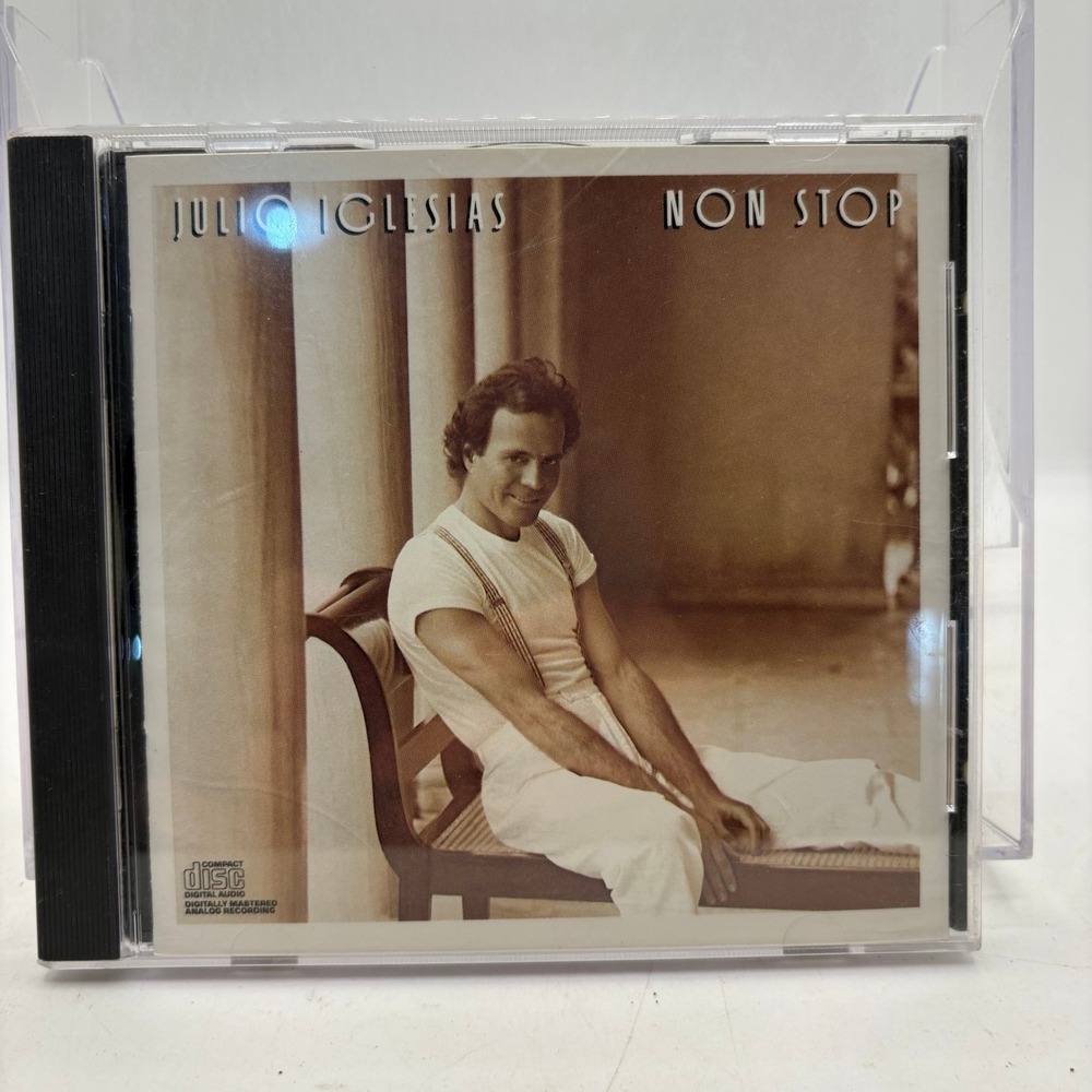 Julio Iglesias Non Stop CD 1988 Columbia CK 40995‎ My Love Stevie Wonder Pop